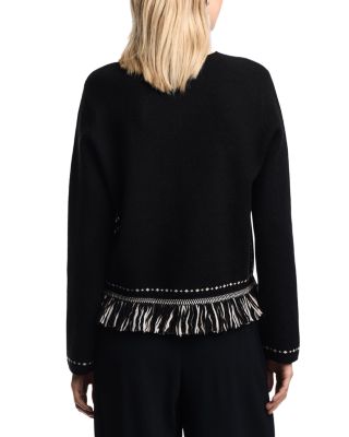 Fringe Hem Sweater