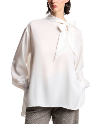 Fluid Crepe Blouse