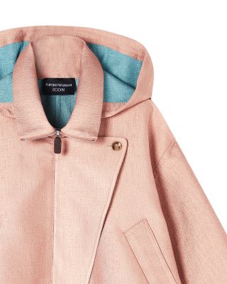 Icon Basketweave Hooded Jacket