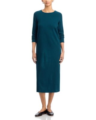 Slim Round Neck Dress