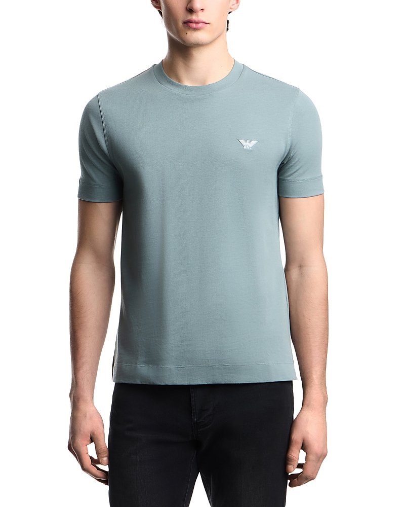 Emporio Armani Slim Fit Embroidered Logo T-Shirt