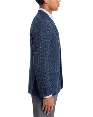 Textured Solid Extra Slim Fit Sport Jacket