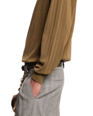 Cotton Blend Pullover Sweater