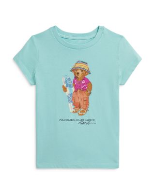 Girls' Polo Bear Cotton Jersey Tee - Little Kid