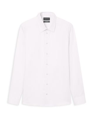 New York Regular Fit Textured Dress Shirt