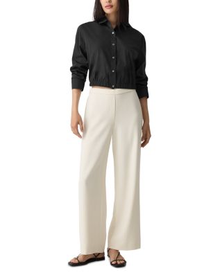 Cropped Shirt in Good Cotton