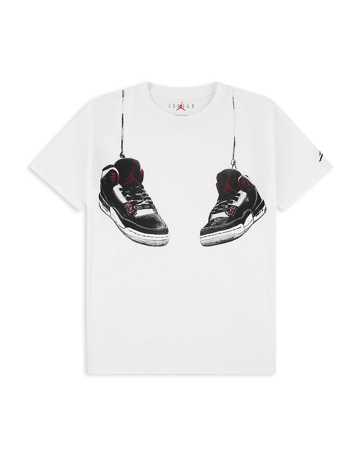 Jordan Boys' Shoestrings Tee - Big Kid