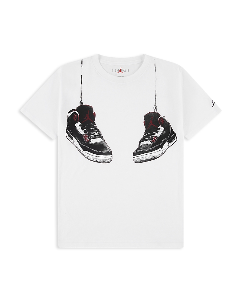 Jordan Boys' Shoestrings Tee - Big Kid