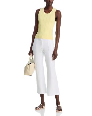 Seamed Kick Flare Bistro Pants