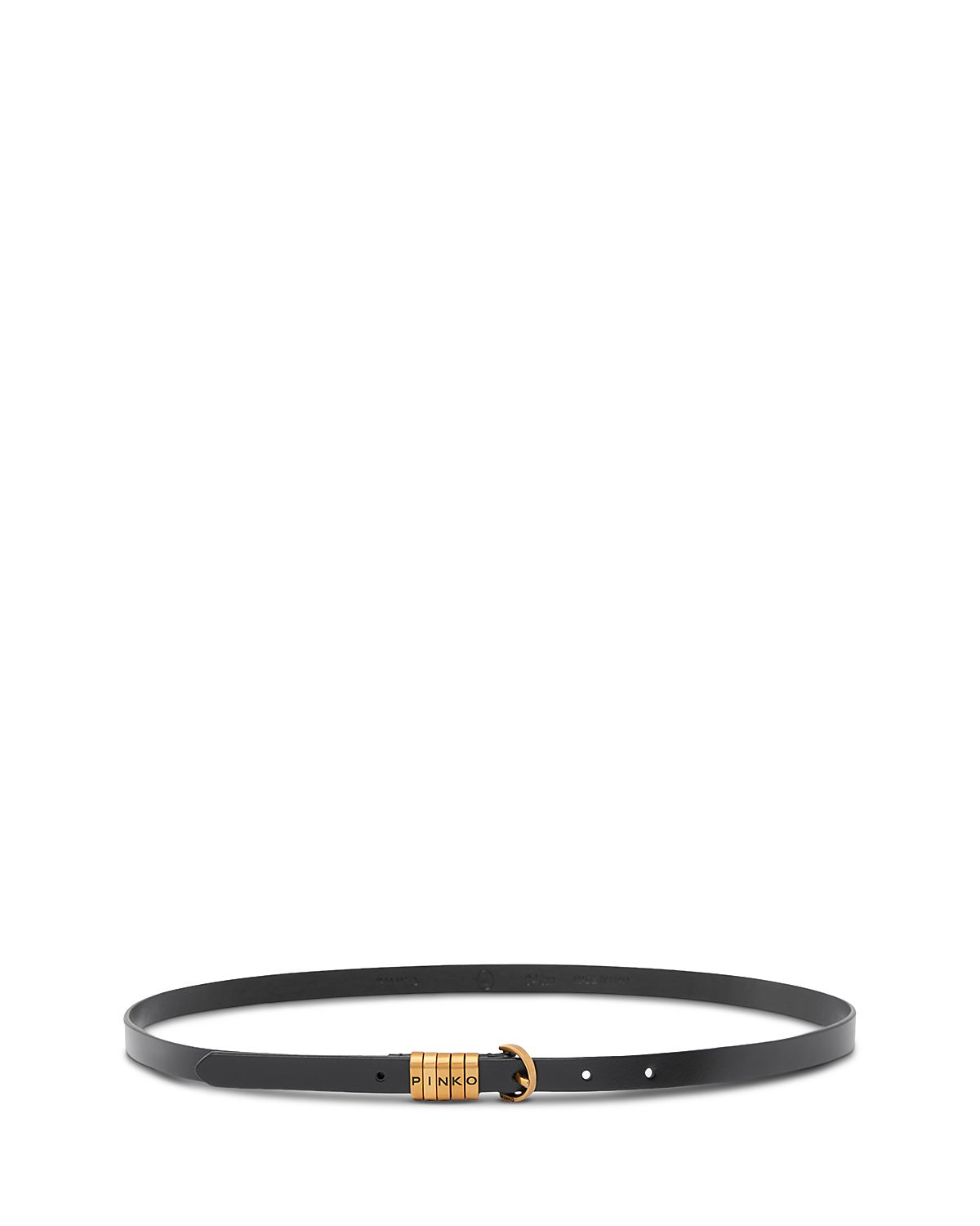 Pinko Women's Leather Saddle Belt