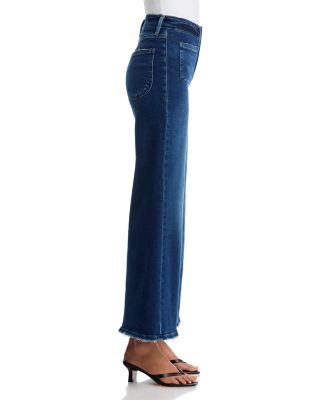 Good Petite Soft Touch High Rise Palazzo Jeans in Indigo511