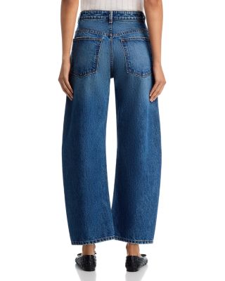 High Rise Twisted Barrel Jeans in Gunnison