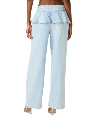 Chlo High Rise Wide Leg Jeans in Sulphur Spring