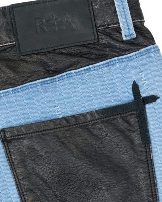 Eliott Straight Fit Two Tone Combo Jeans