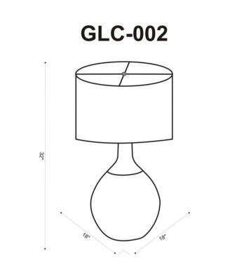  Glacia Table Lamp