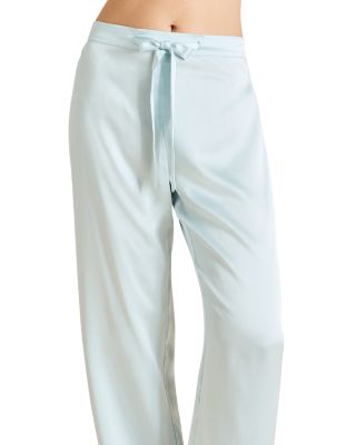 Silk Woven Long Pajama Set