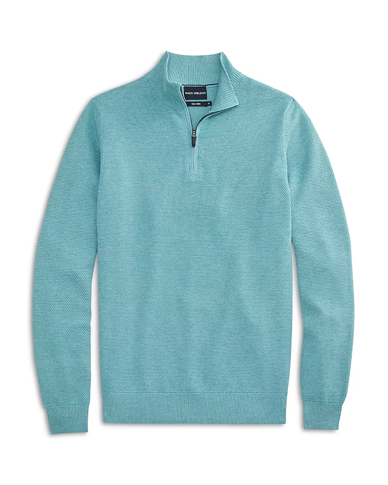 Mack Weldon Half Zip Tech Sweater