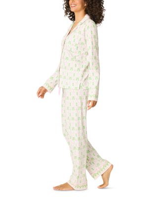 Playful Print Long Pajama Set