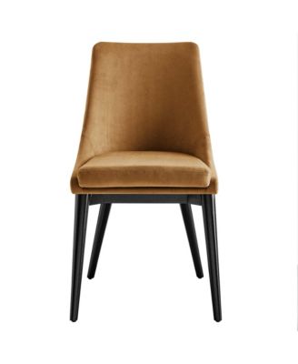 Viscount Performance Velvet Dining Chair