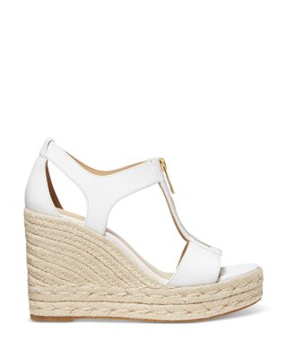 Women's Berkley Front Zip Espadrille Wedge Heel Platform Sandals