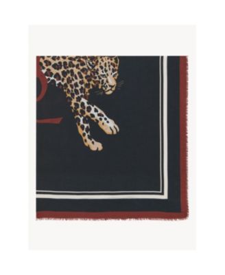 Square Scarf in Modal And Cashmere