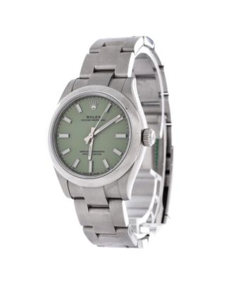  Oyster Perpetual Pistachio Green Automatic Watch in Stainless Steel 31mm