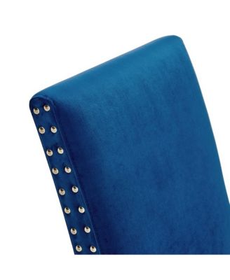 Parcel Performance Velvet Dining Side Chairs, Set of 2