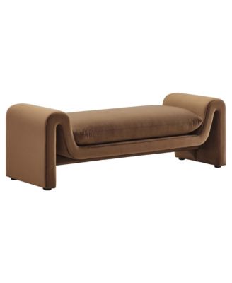 Waverly Performance Velvet Bench