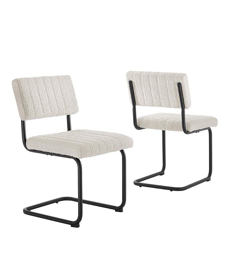 Photos - Chair Modway Parity Boucle Dining Side , Set of 2 89-A94A-F15EE02DE005