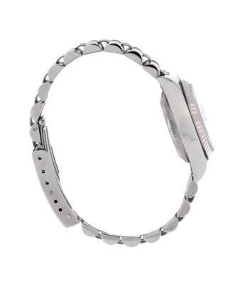  Oyster Perpetual Datejust Automatic Watch in Stainless Steel and White Gold with Diamond Markers 26mm