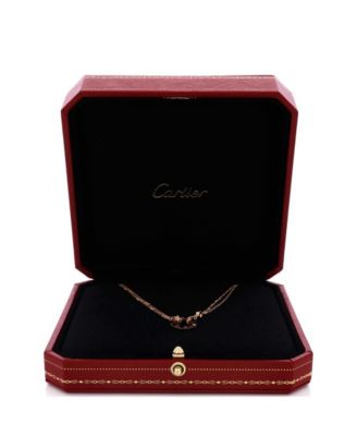  2 Diamonds Love Pendant Necklace 18K Gold and Diamonds, 16"