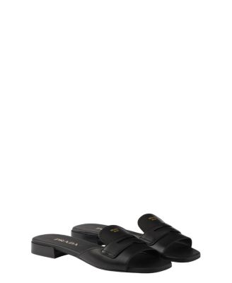  Women's Leather Slides