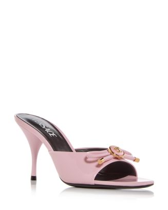 2000円値下げ！ Versace メデューサ ミュール新品　未使用　Y Versace Women's Opera Bow 85mm Patent Mule Sandals
