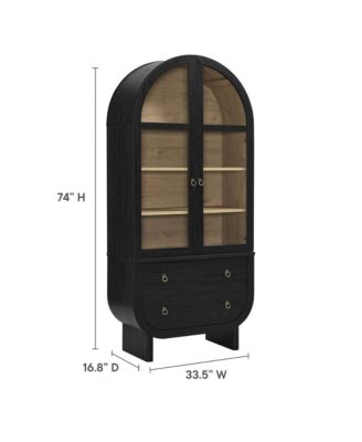 Nyx Arched Display Cabinet