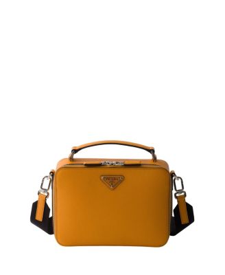  Brique Medium Saffiano Leather Bag