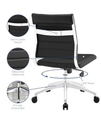 Jive Armless Mid Back Office Chair
