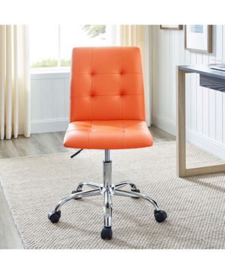 Prim Armless Mid Back Office Chair