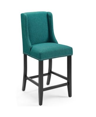  Baron Upholstered Fabric Counter Stool, Set of 2