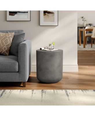 Brion Indoor - Outdoor Patio Concrete Stool