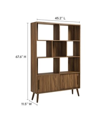  Transmit 45" Bookcase with Sliding Doors