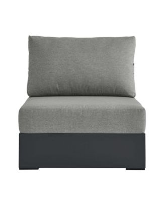 Tahoe Outdoor Patio Powder-Coated Aluminum Modular Armless Chair