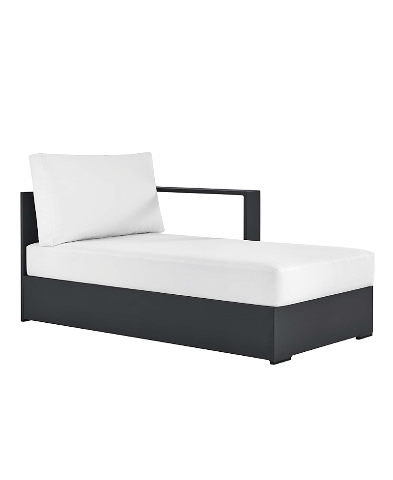 Modway Tahoe Outdoor Patio Powder-Coated Aluminum Modular Right-Facing Chaise Lounge