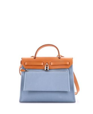 31 Herbag Zip Leather and Toile