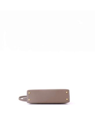 Kelly 20 Handbag Grey Epsom with Gold Hardware