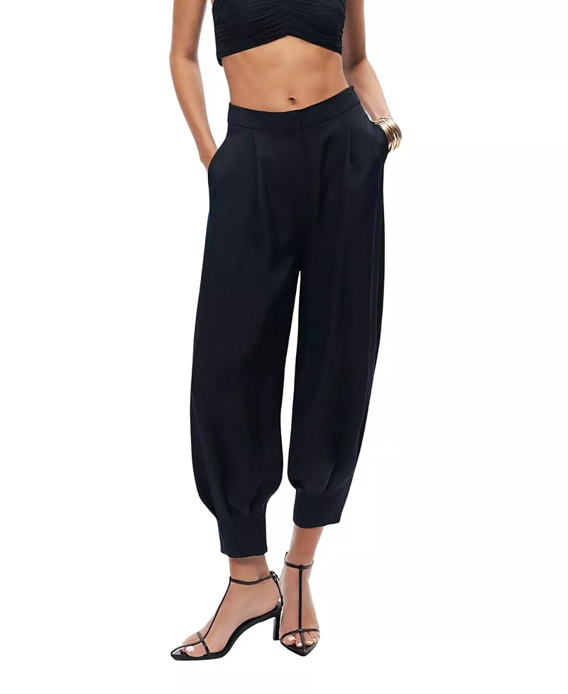 Nocturne Fluid Balloon-Leg Pants