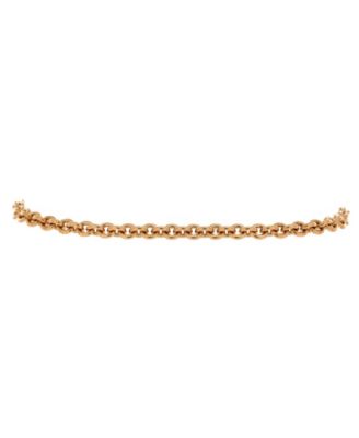 Amulettes Cadenas Pendant Bracelet 18K Rose Gold with Diamonds