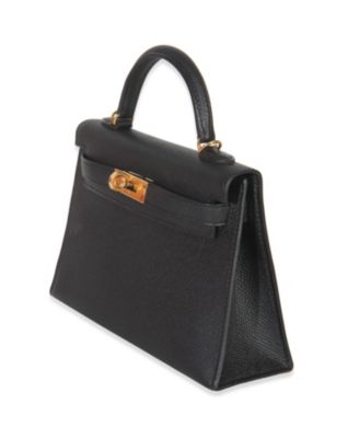 Mini Kelly II 20 Leather Handbag