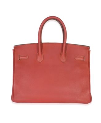 Birkin 35 Leather Handbag
