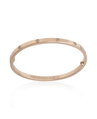  Small Model Love 18k Rose Gold Bracelet