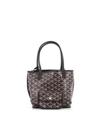  Mini Anjou Reversible Tote Coated Canvas